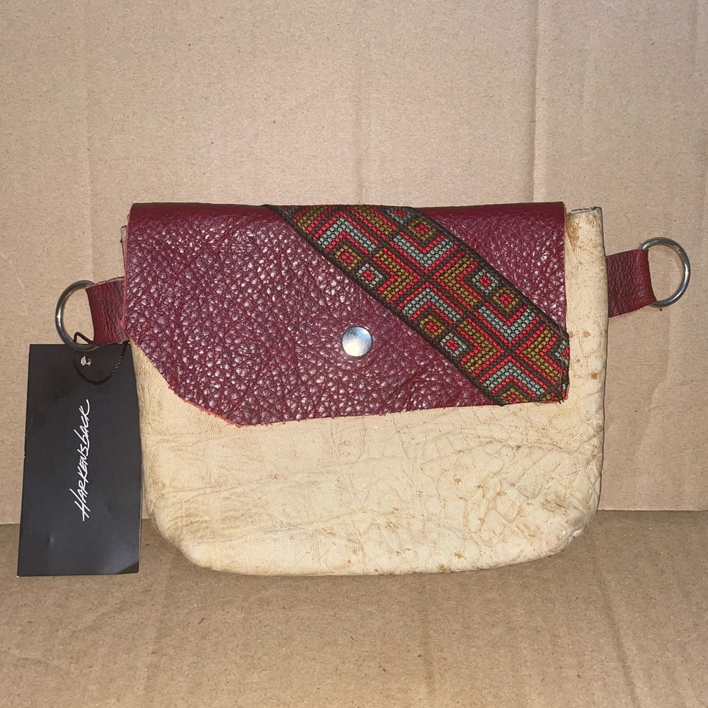 Harkensback Leather Crossbody bag